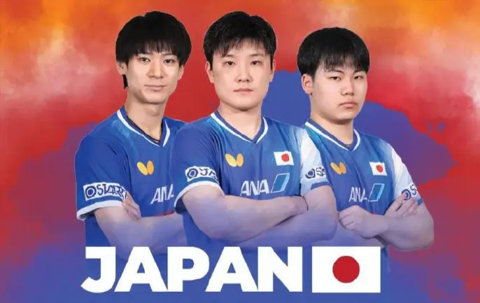 梁靖崑展现, 让他们休息, 日本男乒在 梁靖崑展现, 让他们休息, 日本男乒在